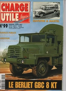 Charge Utile Magazine - French Classic Commercial Vehicle Magazine - March 2001 - Picture 1 of 2