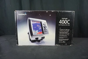 GARMIN FISHFINDER 400c FISH FINDER SONAR DEPTH SOUNDER UNIT NEW - Picture 1 of 14