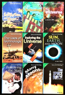 6th - SPACE & TECHNOLOGY Science Curriculum Readers (9 books) Teacher/Homeschool - Image 1 of 4