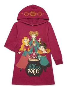 Hocus Pocus Halloween Cosplay Hoodie Dress with Long Sleeves (S) - Picture 1 of 7