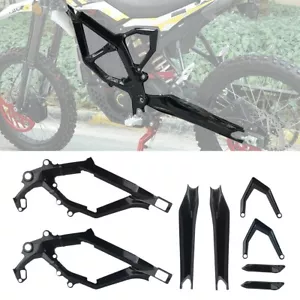 For Sur-Ron Ultra Bee 2023-24 glossy black Frame Guard Fairing Body Kit Graphics - Picture 1 of 8