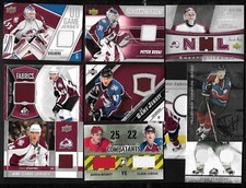 COLORADO AVALANCHE AUTOGRAPH JERSEY NHL HOCKEY CARD SEE LIST