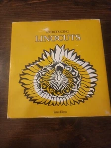 Introducing Linocuts by Jane Elam - Vintage 1969 - HCDJ - Picture 1 of 17