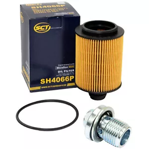 Ölfilter SH4066P + Ölablassschraube für Opel Insignia Astra Zafira Saab 9-3 - Bild 1 von 6