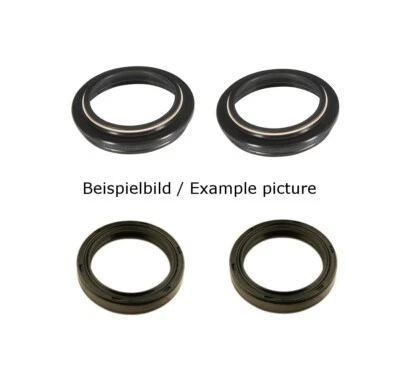 Juego de tapones antipolvo anillos de horquilla BMW K100 RS K1100 LT K1 K 1100 100 1000 Foto 1 de 3