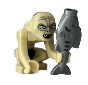 LEGO Gollum Lord Of The Rings Minifigure Narrow Eyes lor031 From 79000 Hobbit - Picture 1 of 3