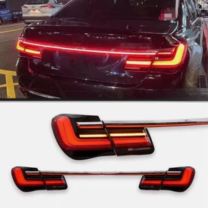 For 2009-2015 BMW 7 series F01 F02 Upgrade LED Through Tail Light Lamp Assembly - Picture 1 of 9