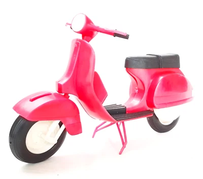 Italy 1:6 VESPA SCOOTER P 150X GI Joe Barbie Scale Action Figure #3 Plastic 1978 - Image 1 of 4