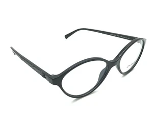 CHANEL 3390 c.888 Women's Polished Black Oval Eyeglasses 53-16 140 NEW Rare - Picture 1 of 12
