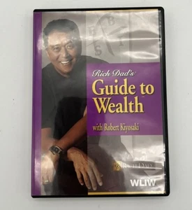💰💵💵💵💵 Robert Kiyosaki RICH DAD'S GUIDE TO WEALTH [Cash Flow 2005 DVD]  Used - Picture 1 of 4