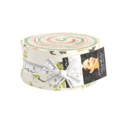 Here Kitty Kitty Moda Jelly Roll 100% Cotton 40 piece assortment  2.5" x 44" - Image 1 of 3