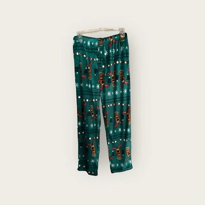 Scooby Doo Sleep Pajama Pants Medium Mens Christmas Fleece PJ Bottoms - Image 1 of 2