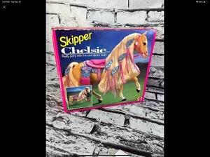 Barbie Difícil de Encontrar Patrón Chelsie Pony Bonito Pony Con el Genial Denim Look Nuevo en Caja - Imagen 1 de 7