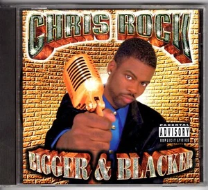 Chris Rock - Bigger & Blacker CD Rap Hiphop Comedy StandUp Funny Hilarious - Picture 1 of 2