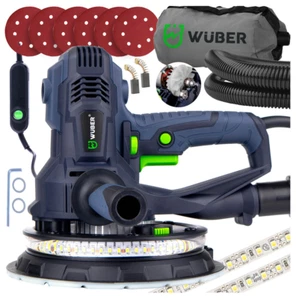 🔥PRO Trockenbauschleifer 🔥 180 mm LED + 6 Schleifscheiben für Gips & Wände - Bild 1 von 19