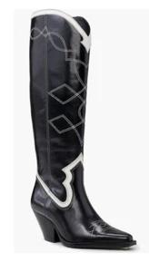 Vince Camuto Nedema Pointed Western Boots Womens Size 5.5 New In Box - Picture 1 of 5