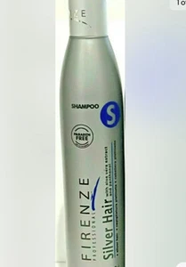 FIRENZE PROFESSIONAL SILVER SHAMPOO HAIR WITH ALOE VERA EXTRACT  10.1 OZ - Picture 1 of 2