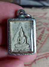 Thai buddha amulet phra somdej lp paknum4 wat paknum powerful pendant .