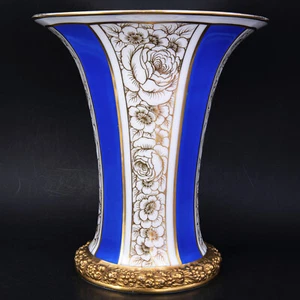 20 cm - Antike Rosenthal (aus 1923) 'Maria' Porzellan Trichtervase Mod. 183/2 - Bild 1 von 6