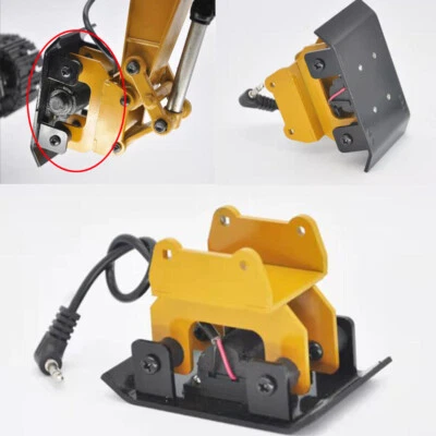 MARKENLOS Metall Erschütterung Rammer Verdichter für Huina 1580/1592/1593/1594 RC Bagger