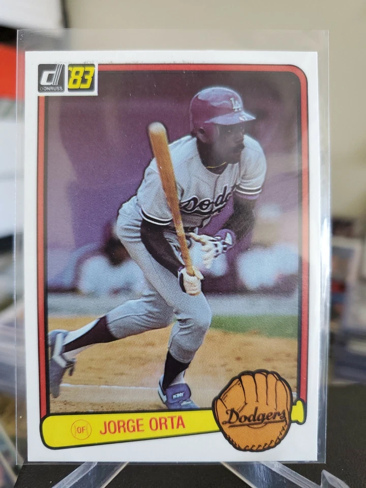 1983 Donruss Baseball Card #388 Jorge Orta - Image 1 of 1