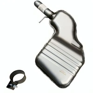 Stainless Steel Rear Exhaust Muffler fits: 2003-2007 Volvo V70 S60 2.5L - Picture 1 of 12