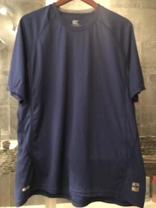 Men’s Colosseum Performance Athletics Blue Short-Sleeve Top Size XL - Picture 1 of 8