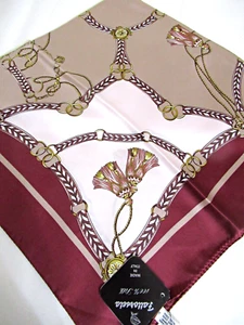 FATTORSETA by CAROLINA FATTORINI REITSPORT SEIDENTUCH 35x35 - MADE IN ITALY - Bild 1 von 17