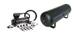 Viair 310 Stealth Series Compressor With 4 Gallon Black 6 Port Aluminum Air Tank - Bild 1 von 16