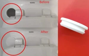 (1 Stück) Toto WC Drake Bidet Loch Abdeckung Silikon Stopfen Tülle Gummikappe - Bild 1 von 6
