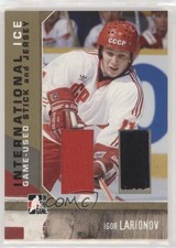 2006 In the Game-Used International Ice Signature Series Gold /10 Igor Larionov