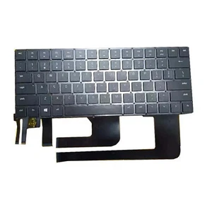 Laptop Keyboard for Razer Blade RZ09-0314 Without Frame Black US Backlit - Bild 1 von 3