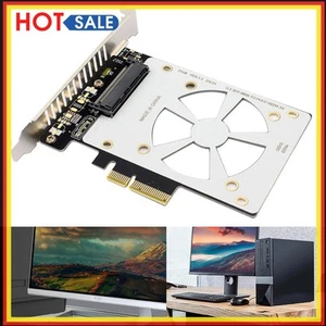 Adaptateur U.2 vers PCIe Riser 4000 Mo/s Adaptateur PCIe utile SFF-8639 pour U.2 NVM - Photo 1/12