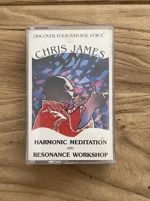 VTG CHRIS JAMES - HARMONIC MEDITATION & RESONANCE WORKSHOP, CASSETTE TAPE 1993 - Image 1 of 4