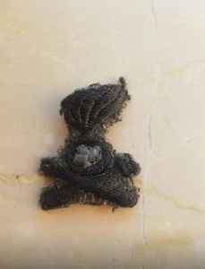 fregio artiglieria per bustina ufficiale Regio Esercito WW2 - Foto 1 di 2