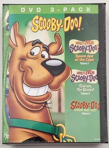 Scooby-Doo Space Ape At The Cape/Safari So Good/A Monster Catch 3-DVD Brand New - Picture 1 of 3