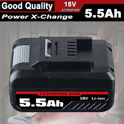 5,5Ah Ersatzakku Für Einhell Akku 18V Power X-Change PXC Li-Ion LED 3-LED NEU - Bild 1 von 4