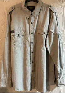 mens harley davidson Motor Cycles Shirt Size XL Black Push Pop Buttons - Picture 1 of 12