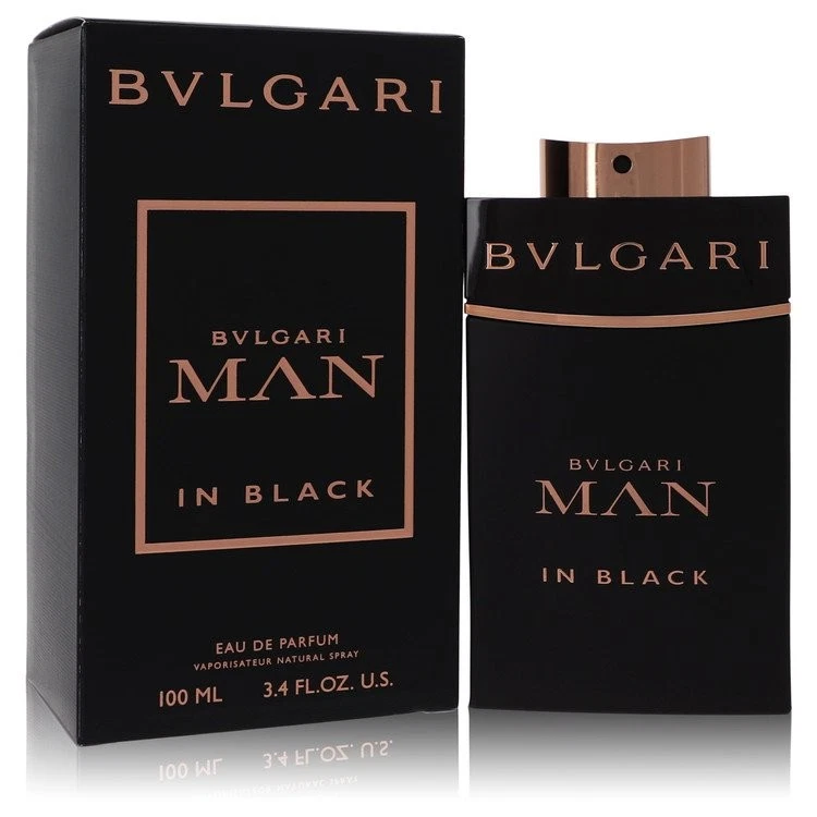 Bvlgari Man In Black de Bvlgari Eau De Parfum Spray 3,4 oz / e 100 ml Foto 1 de 4
