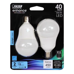 Feit Electric BPA1540C950CA2 120V 5W 5000K 450 Lumens Dimmable LED Light Bulb - Picture 1 of 1