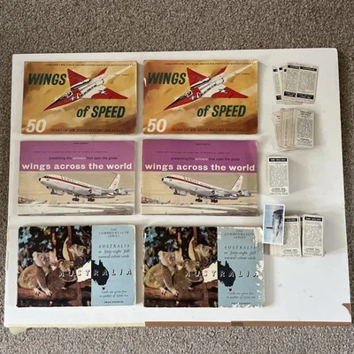 J Lyons Tea cards 3 full , 1 part & 2 empty albums , 1 full HMS set & ‘odds’  - Image 1 of 4