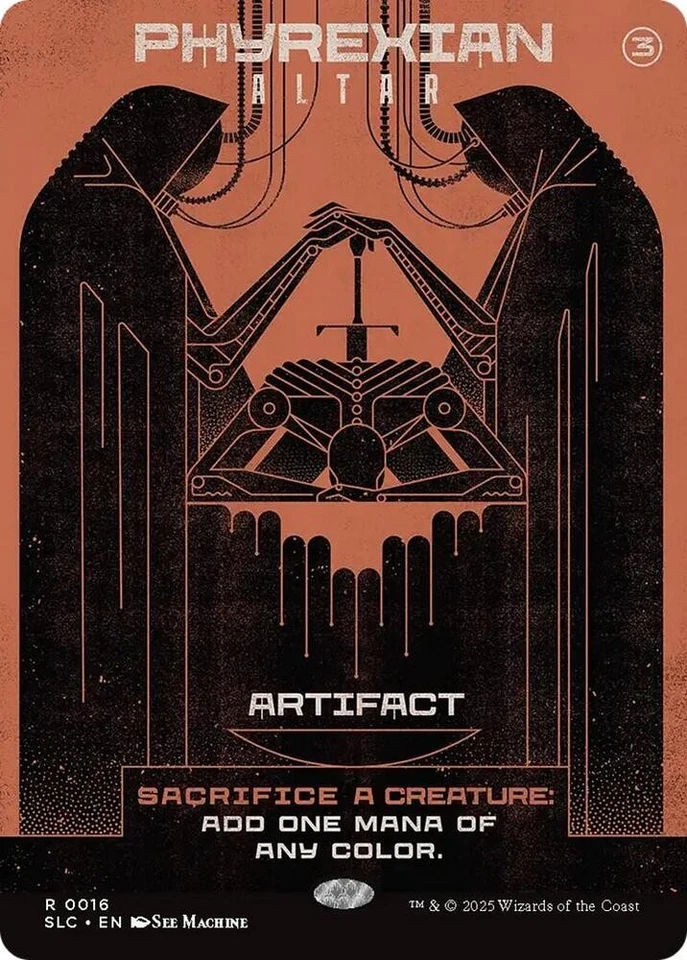 Phyrexian Altar 🔥 Borderless NonFOIL 🔥 MTG NM (0016) Encyclopedia Secret Lair - Image 1 of 1