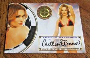Caitlin O’Connor Autographed 2014 Bench Warmer Vegas Baby Autographs #42 Card - Picture 1 of 2