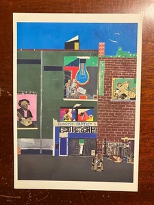 The Block Romare Bearden Metropolitan Museum of Art 2000 arte postal de colección - Imagen 1 de 2