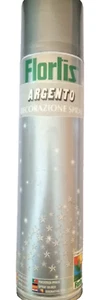 Spraydose Silber 400ml Blumen Deko Basteln Metall Weihnachten Feste - Bild 1 von 5