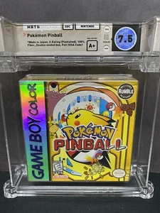 Pokémon Pinball 1999 Gameboy Color Sellado de Fábrica WATA 7,5 Sello A+ - Imagen 1 de 8