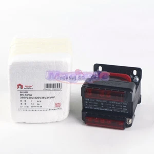 New 1PCS DELIXI Control Transformer BK-50VA 380V/220V to 220V/36V/24V/6V - Picture 1 of 12