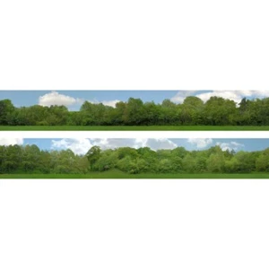 ID PN149A Premium S.ADH Backscenes Spur N hohe Bäume 2 x 9" x 60" Rollen in Rohr - Bild 1 von 9