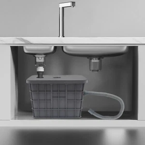 Interceptor de trampa de grasa 35 l filtración de 7 etapas 2,1 T/h separador de aceite residual-agua - Imagen 1 de 11