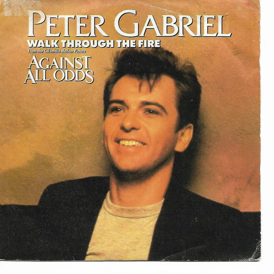 PETER GABRIEL 7"PS Spain 1981 Walk through the fire - Image 1 of 1